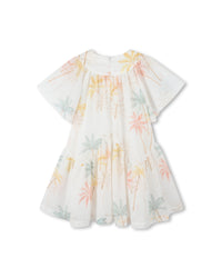 Robe à manches courtes - Multico
