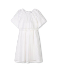 Robe à manches courtes - Offwhite