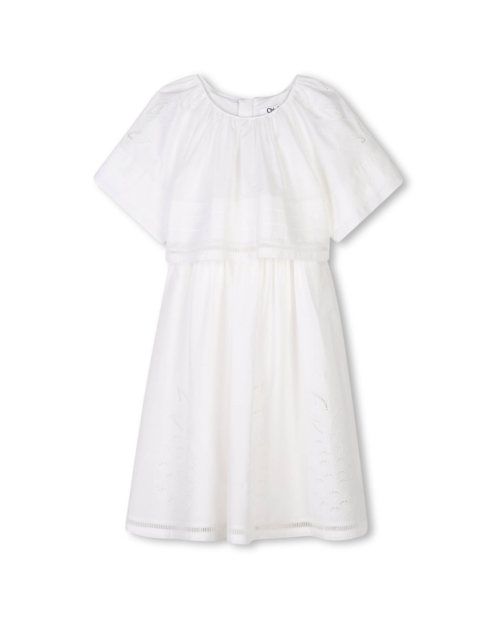 Robe à manches courtes - Offwhite