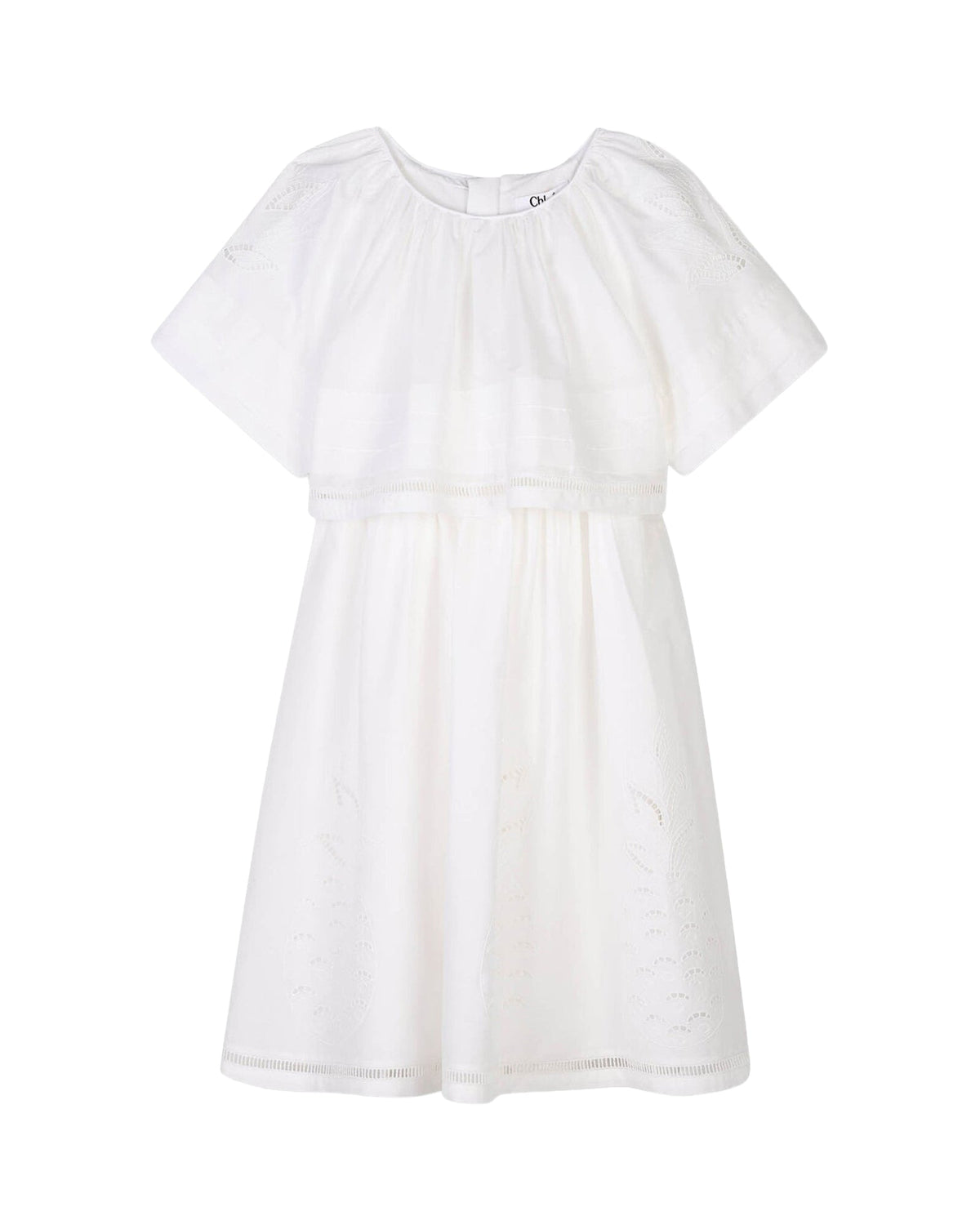 Robe à manches courtes - Offwhite