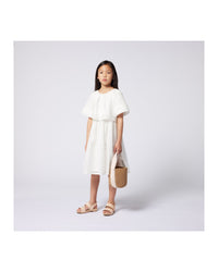 Robe à manches courtes - Offwhite