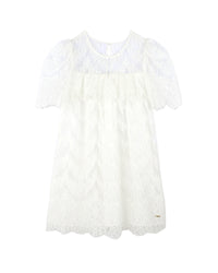 Cotton wedding dress - Off White