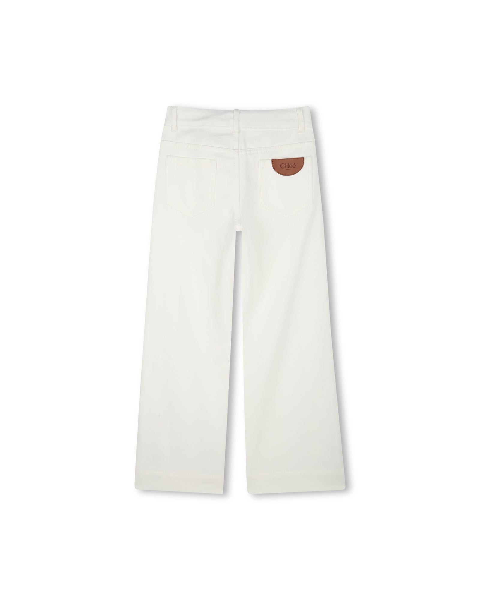Pantalon en sergé - Offwhite