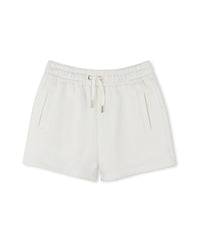 Short à taille élastiquée - Offwhite