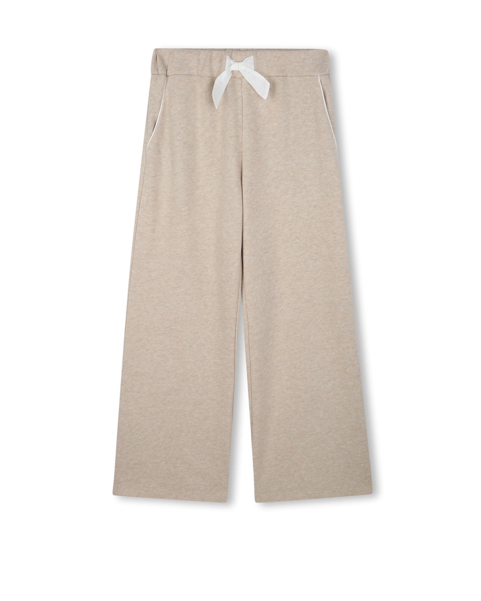 Pantalon de jogging en molleton - Beige Foncé