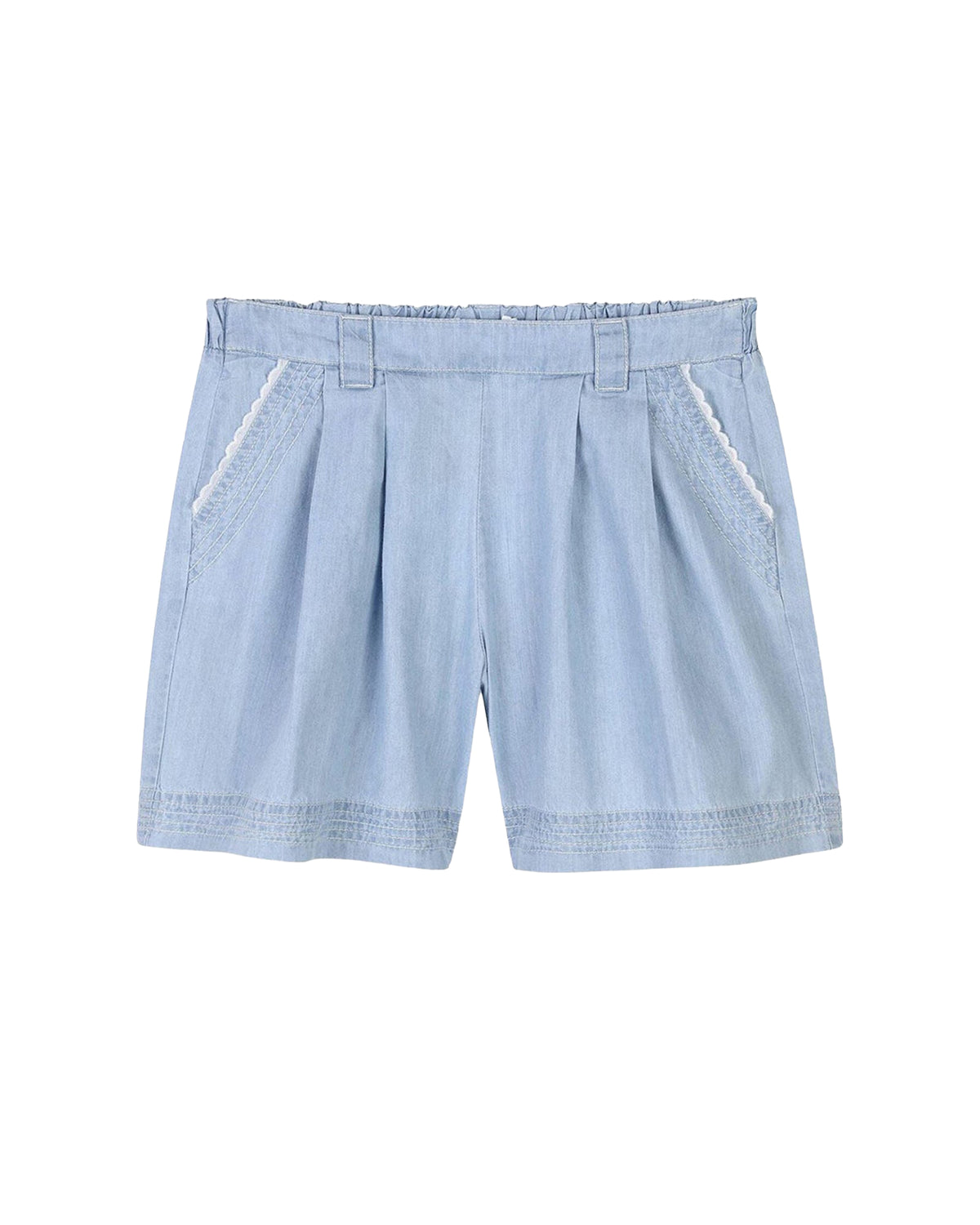 Denim Bermuda shorts - Bleach
