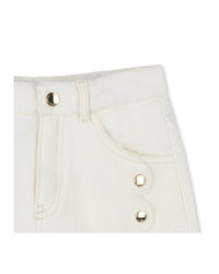 Short en sergé - Offwhite