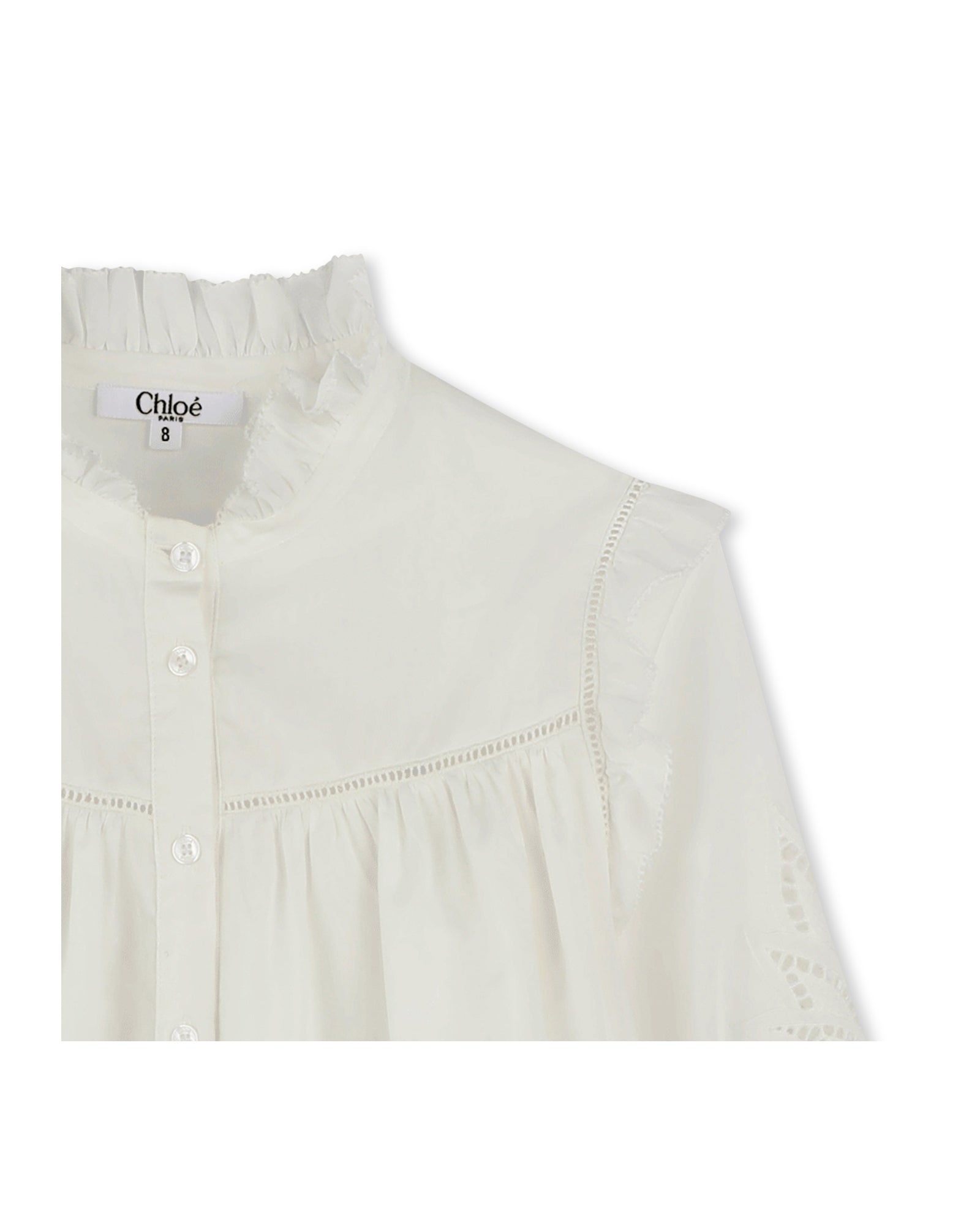 Chemise à manches longues - Offwhite