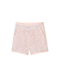 Sequin shorts - Petal Pink