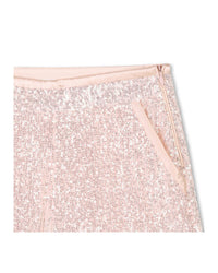 Sequin shorts - Petal Pink