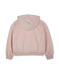 Cardigan à capuche en molleton - Petal Pink