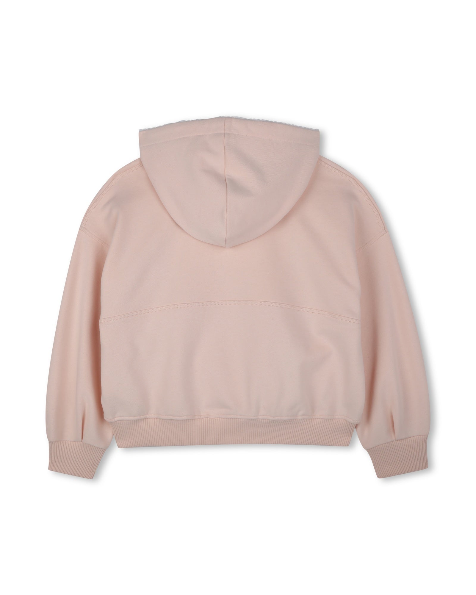 Cardigan à capuche en molleton - Petal Pink