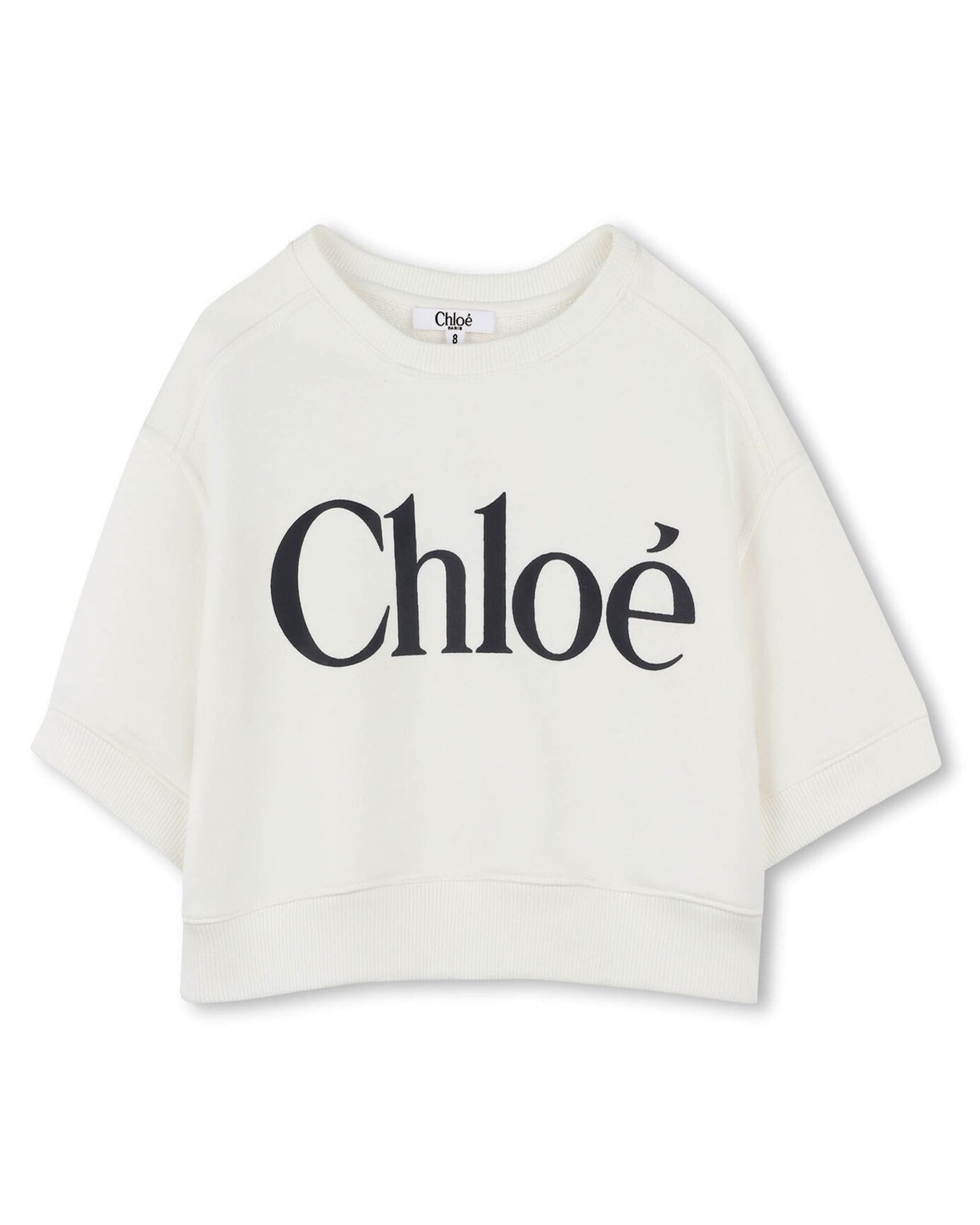 Sweatshirt à manches courtes - Offwhite