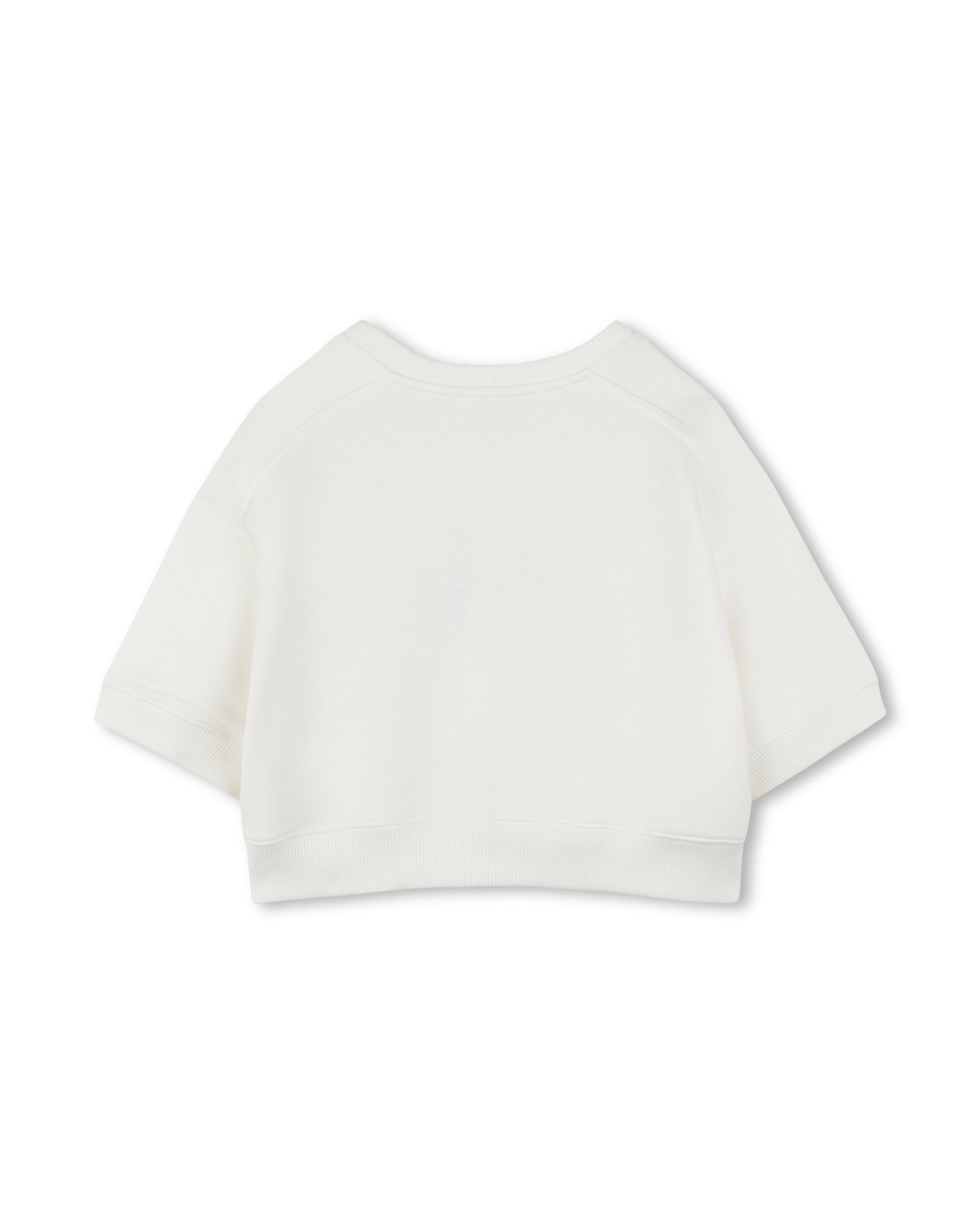 Sweatshirt à manches courtes - Offwhite