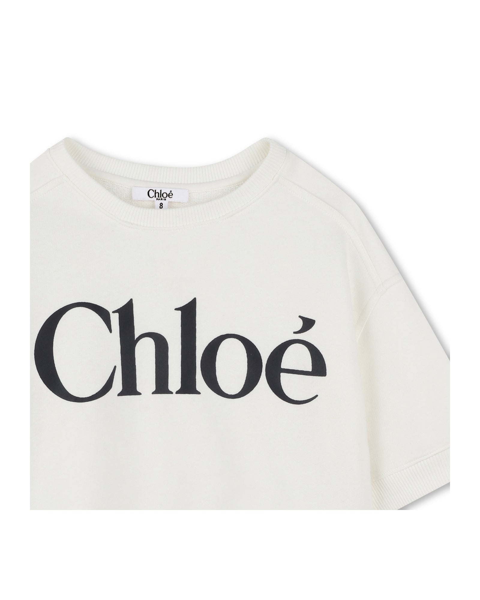 Sweatshirt à manches courtes - Offwhite