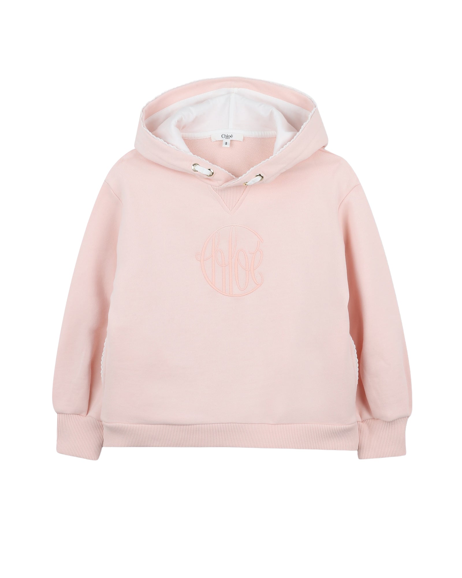 Sweat à capuche en molleton - Petal Pink