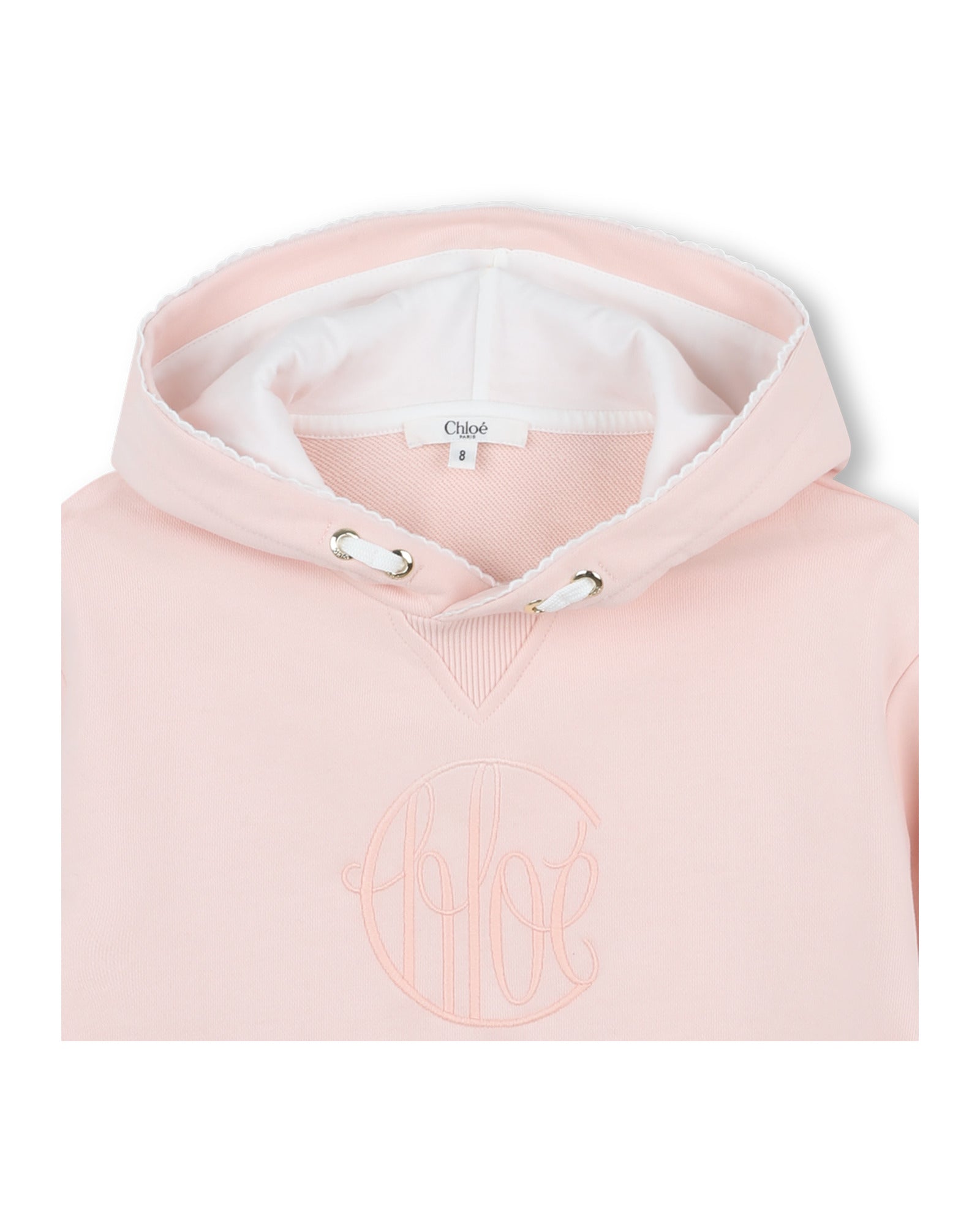 Sweat à capuche en molleton - Petal Pink