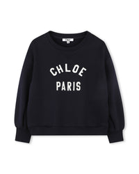 Sweatshirt en molleton - Bleu Amiral