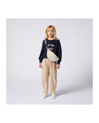 Sweatshirt en molleton - Bleu Amiral