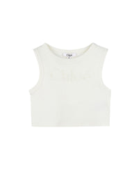 Débardeur court - Offwhite