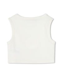 Débardeur court - Offwhite