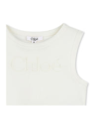 Débardeur court - Offwhite