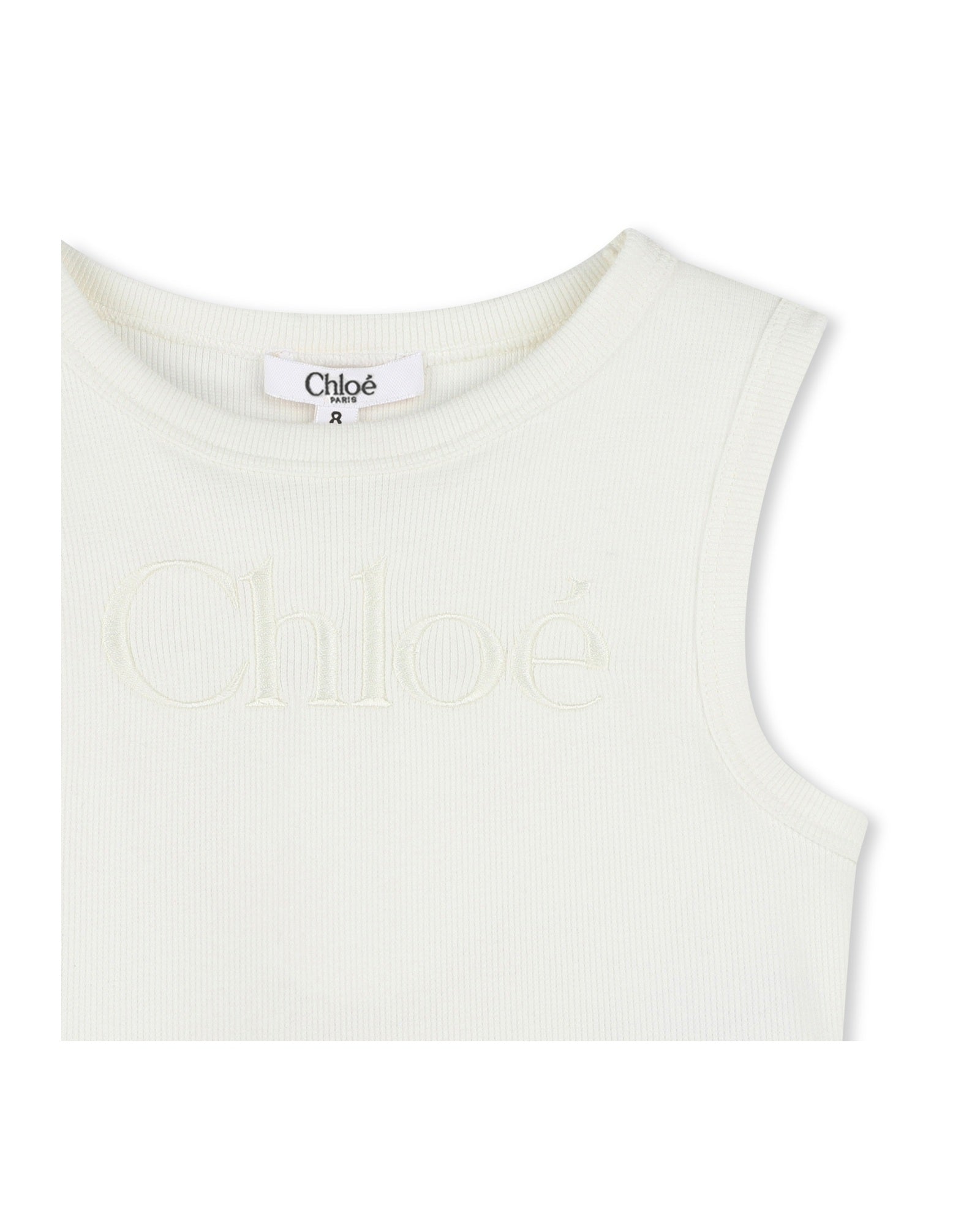 Débardeur court - Offwhite