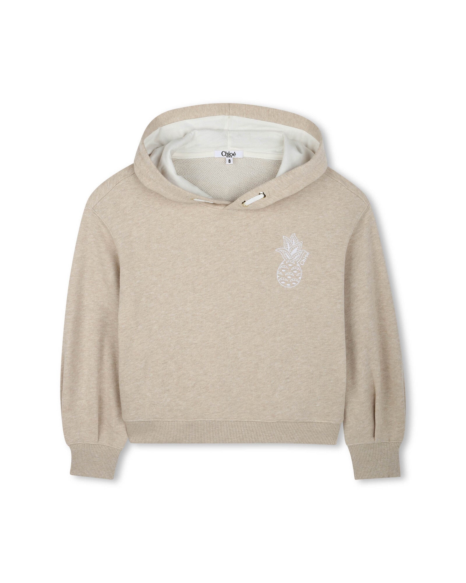Sweatshirt à capuche - Beige Foncé