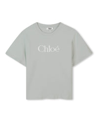 T-shirt à manches courtes en coton - Milky Green