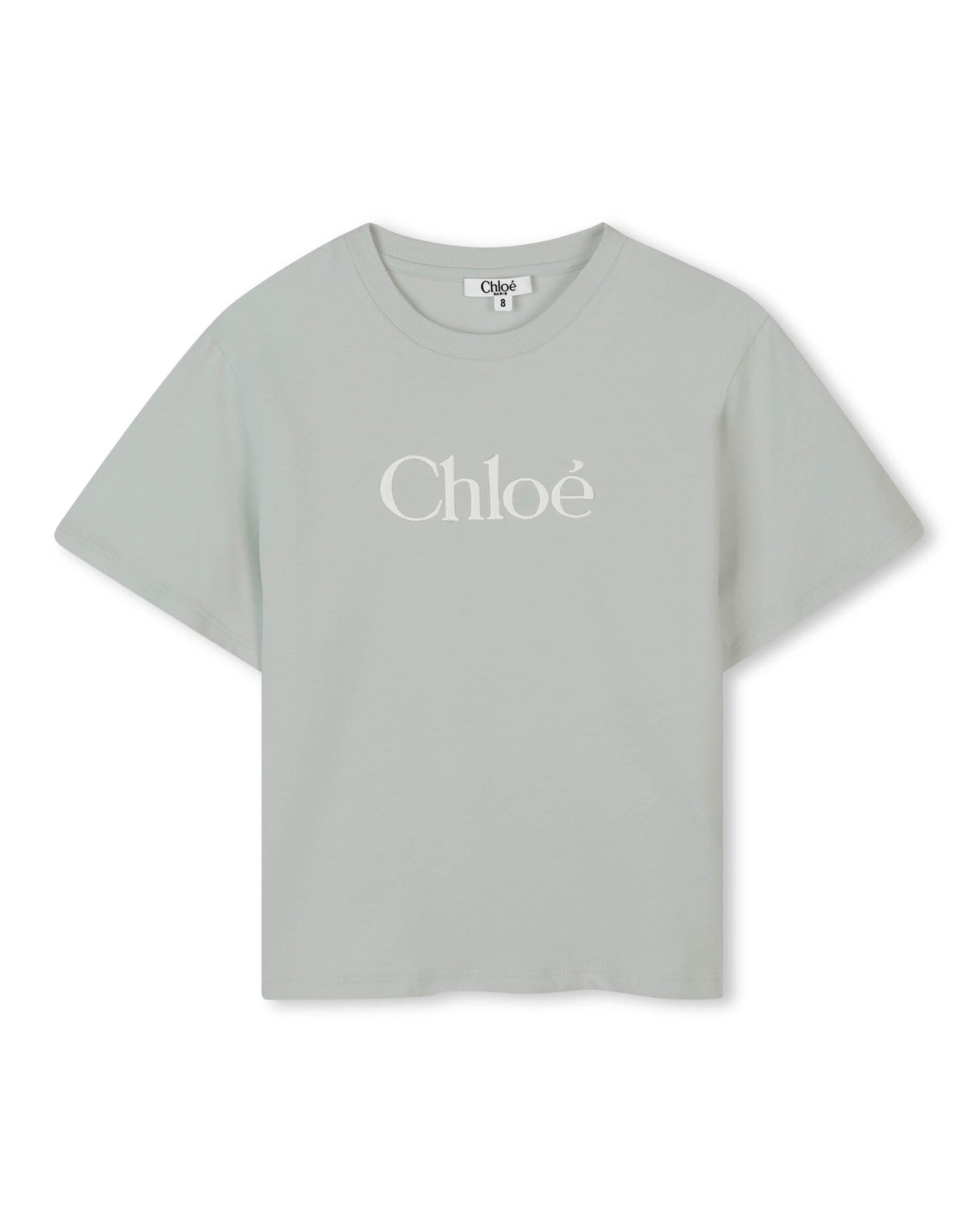 T-shirt à manches courtes en coton - Milky Green