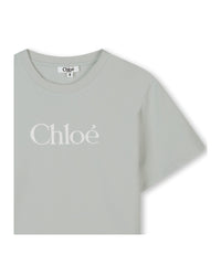 T-shirt à manches courtes en coton - Milky Green