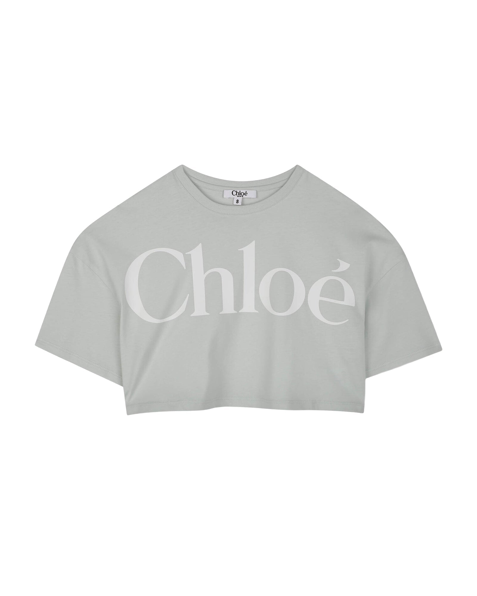 T-shirt à manches courtes en coton - Milky Green