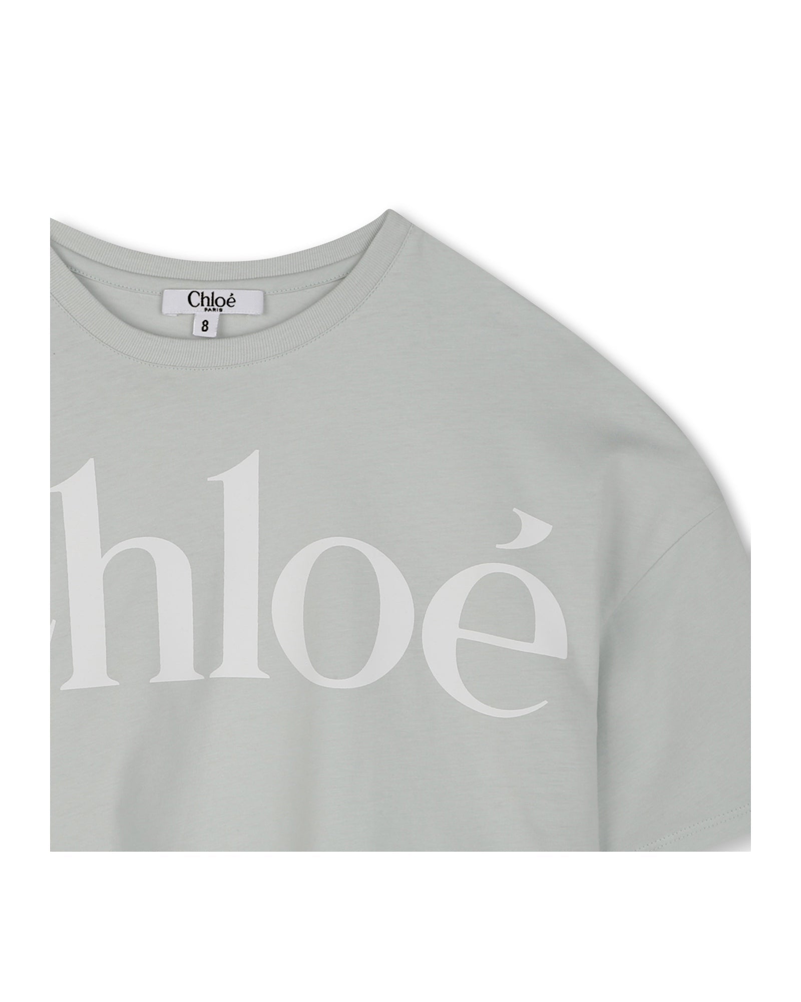 T-shirt à manches courtes en coton - Milky Green