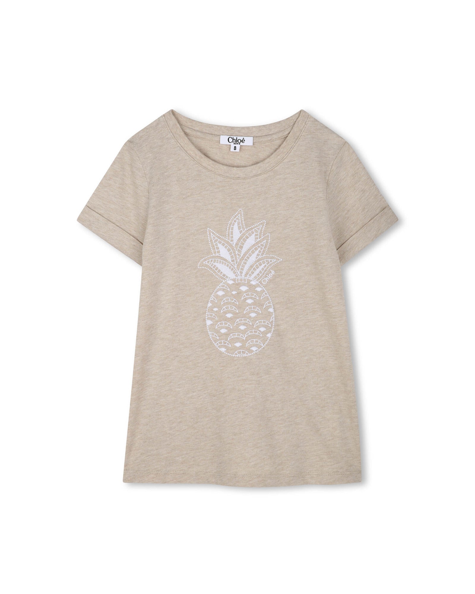 T-shirt à manches courtes - Beige Foncé