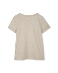 T-shirt à manches courtes - Beige Foncé