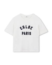 Short-sleeved cotton T-shirt - Off White