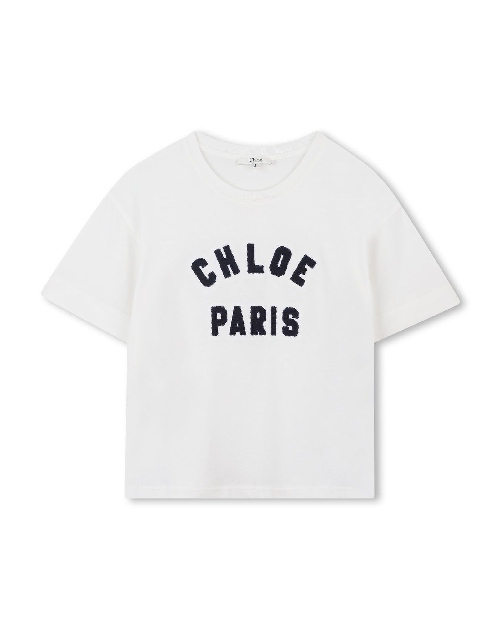 Short-sleeved cotton T-shirt - Off White