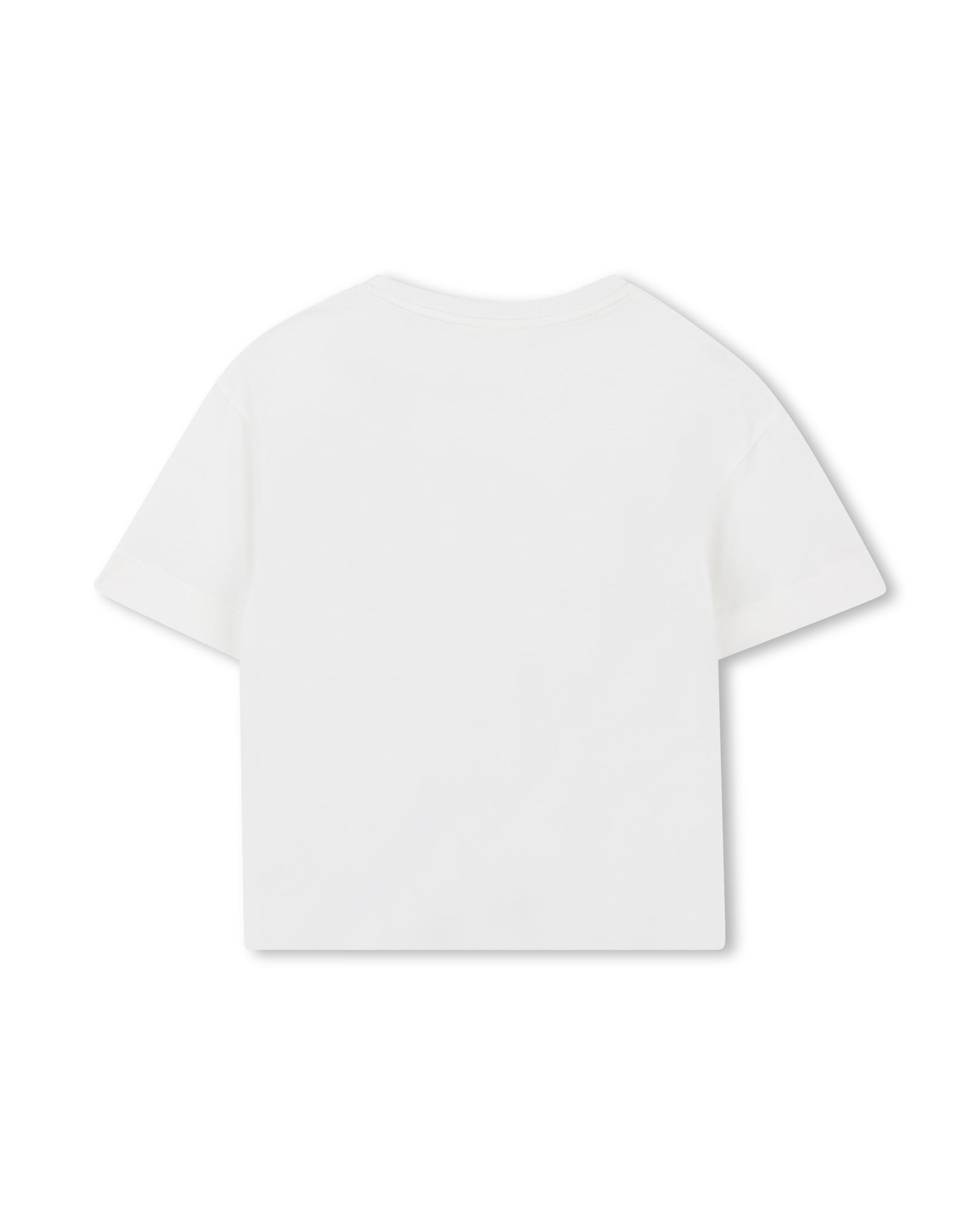 Short-sleeved cotton T-shirt - Off White