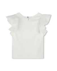 Short-sleeved top - Offwhite