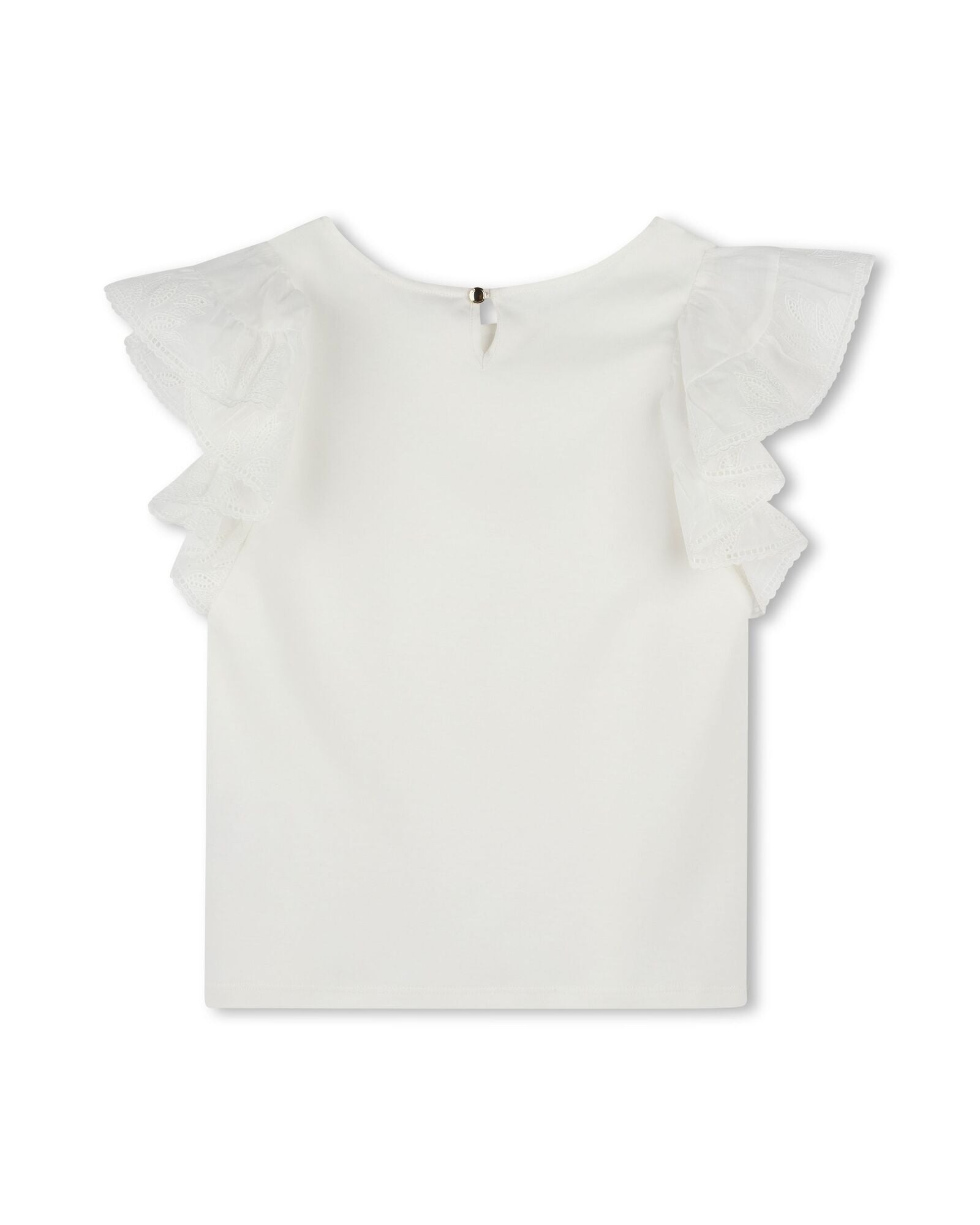 Short-sleeved top - Offwhite
