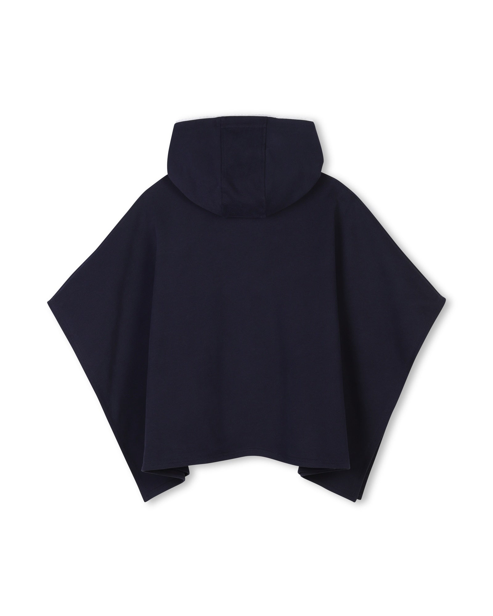 Cape à capuche - Bleu Amiral