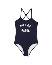 Maillot de bain 1 pièce - Bleu Amiral