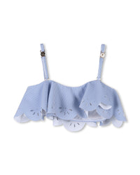 Maillot de bain 2 pièces - Blanc Bleu