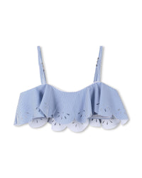 Maillot de bain 2 pièces - Blanc Bleu