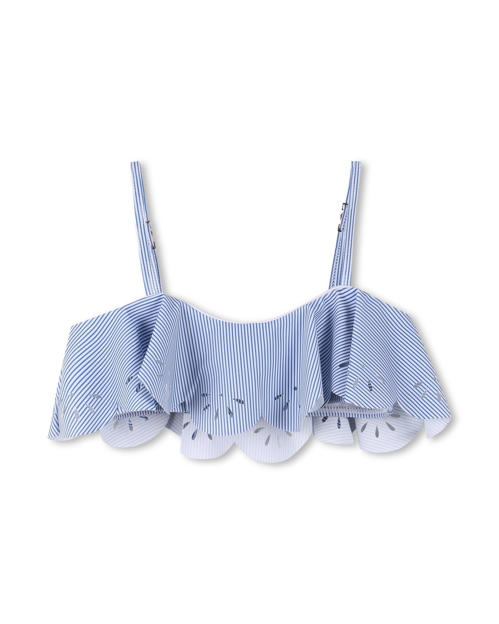 Maillot de bain 2 pièces - Blanc Bleu