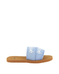 Sandales avec logo - Denim Blue
