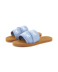 Sandales avec logo - Denim Blue