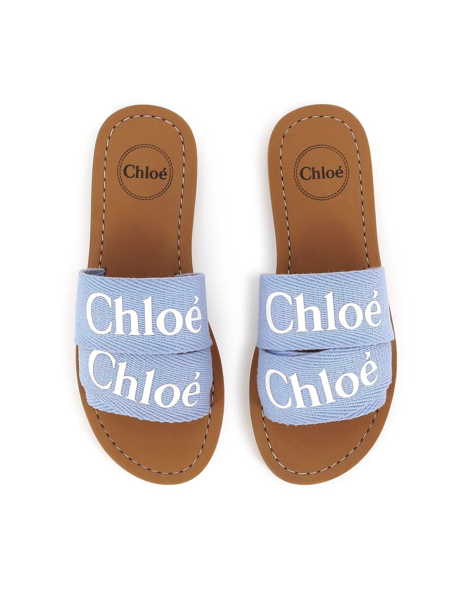 Sandales avec logo - Denim Blue