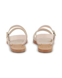 Sandales en cuir - Rose Poudrie