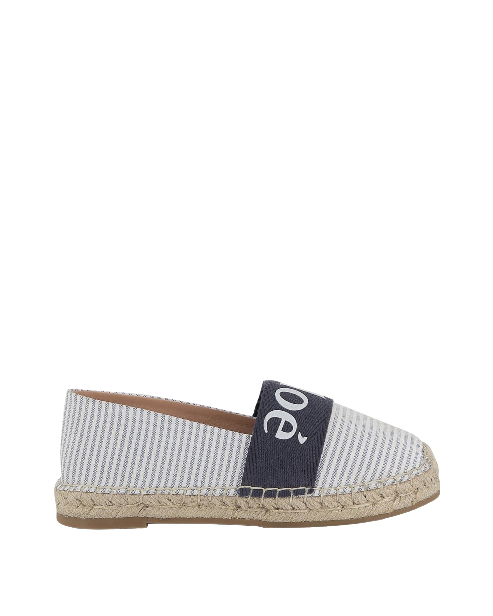 Espadrilles avec logo - Bleu Blanc